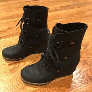 Sorel Joan of Arctic wedge booties